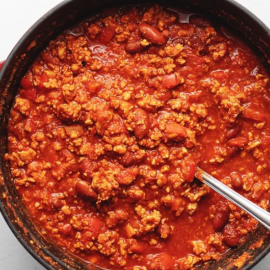 Healthy Turkey Chili