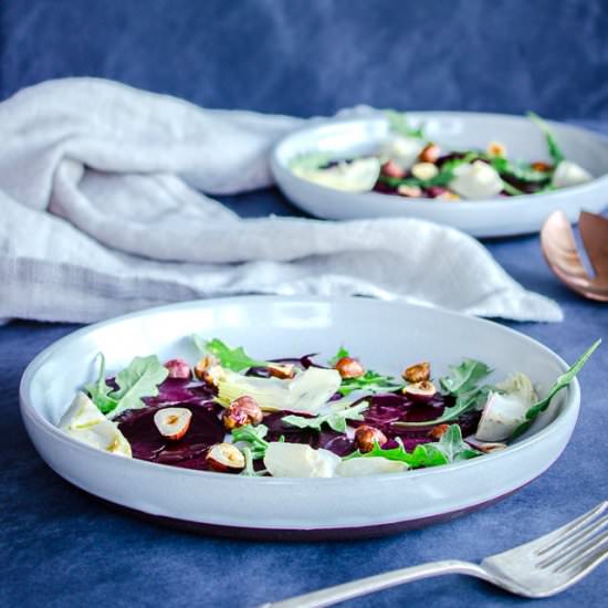 Beet & Artichoke Salad (vegan & gf)