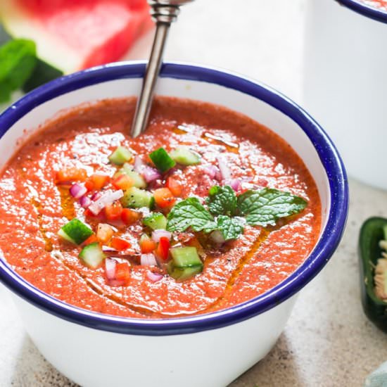 Watermelon Gazpacho
