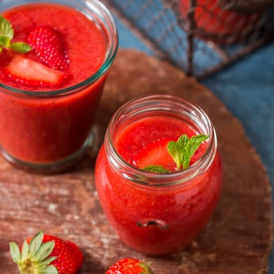 Strawberry Gazpacho