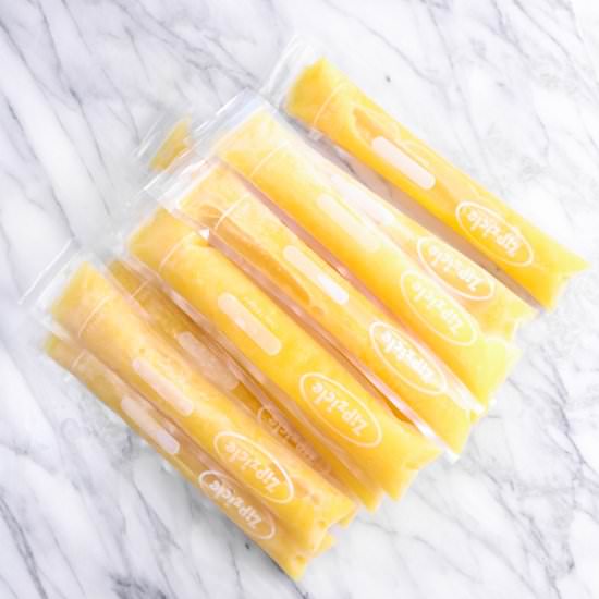 Rum Punch Ice Pops
