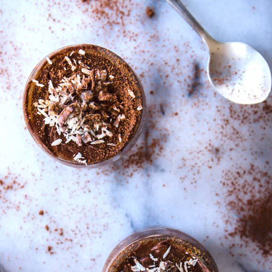 Avocado Chocolate Mousse vegan