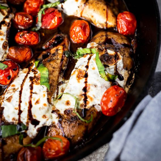 Brown Sugar Caprese Chicken