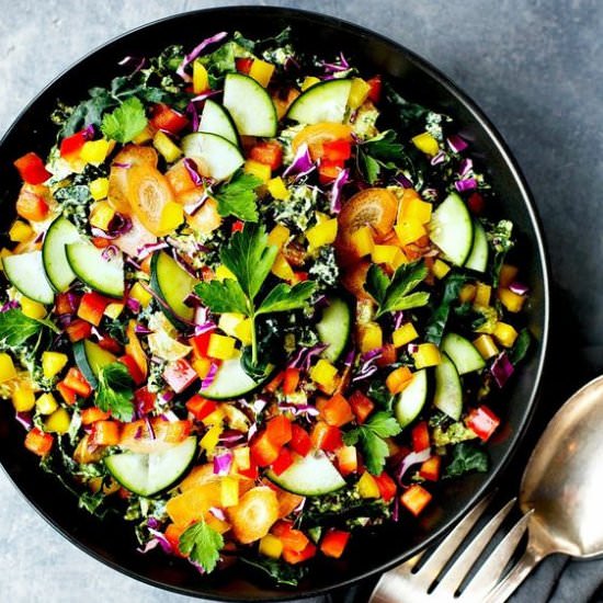 Kale Vegetable Salad