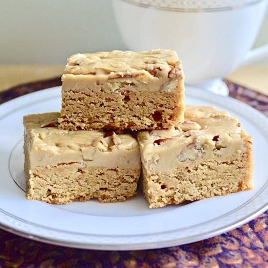 Pecan Praline Bars