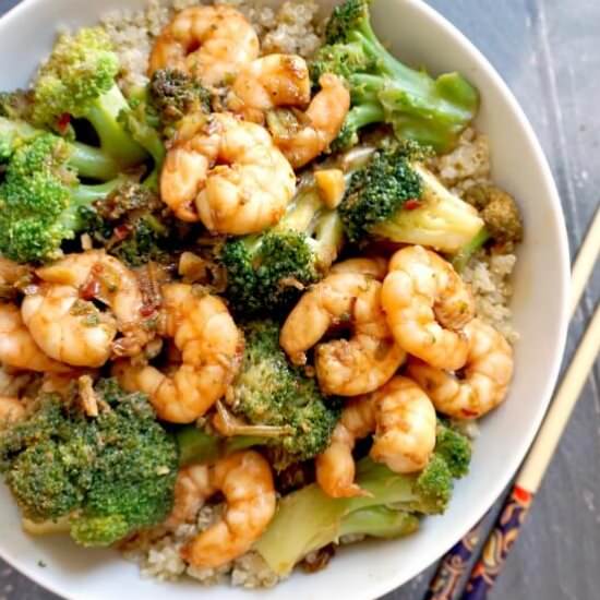 Honey Garlic Shrimp
