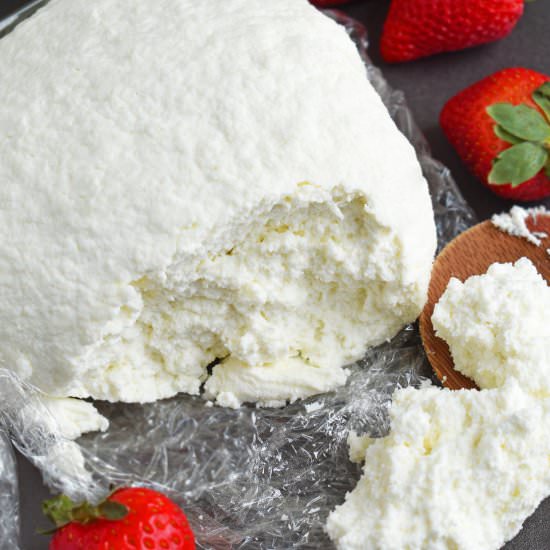 Homemade Farmer’s Cheese (tvorog)