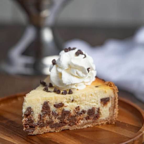 Chocolate Chip Cheesecake