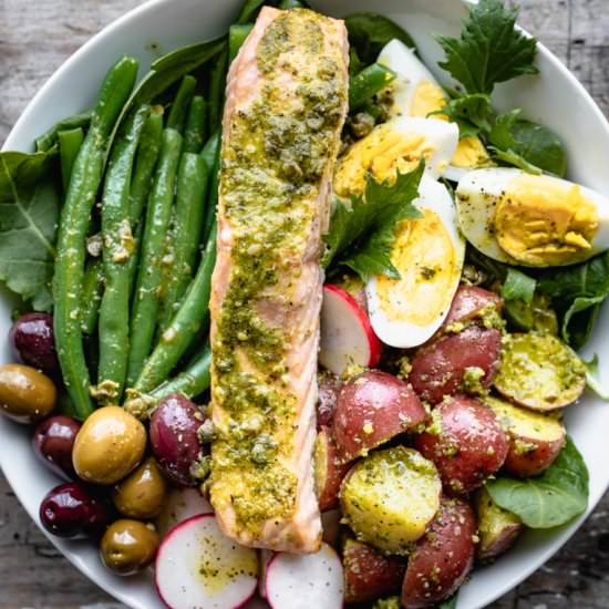 Salmon Nicoise