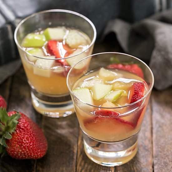 White Wine Sangria with Rum
