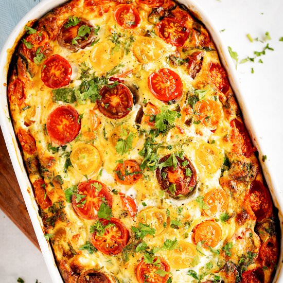 Easy Oven Baked Frittata