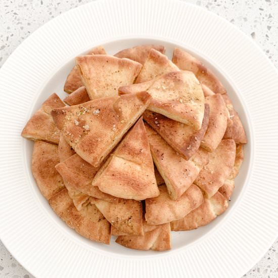 Easy Baked Pita Chips