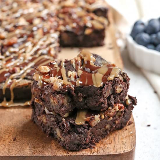Paleo Turtle Brownies