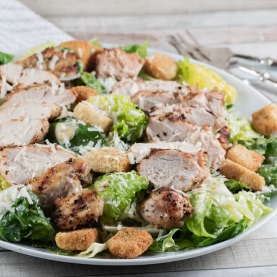 Grilled Chicken Caesar Salad