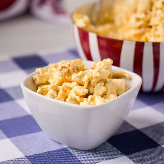 Bacon & Cheddar Cauliflower Salad