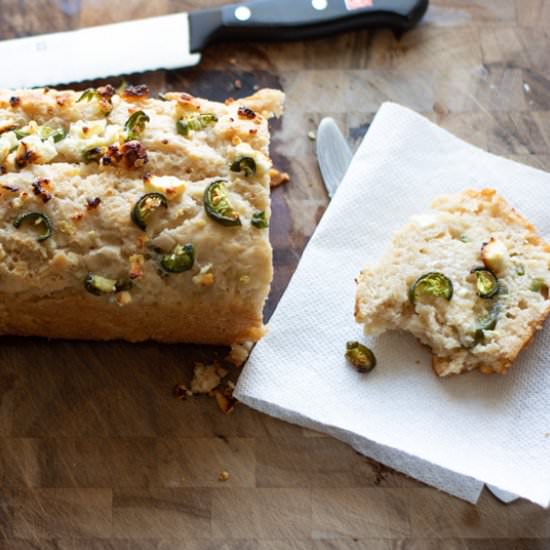 Jalapeno Feta Beer Bread