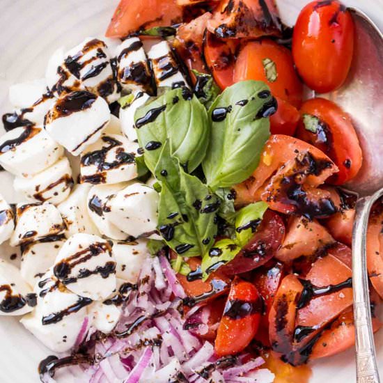 Caprese Salad with Balsamic Glaze