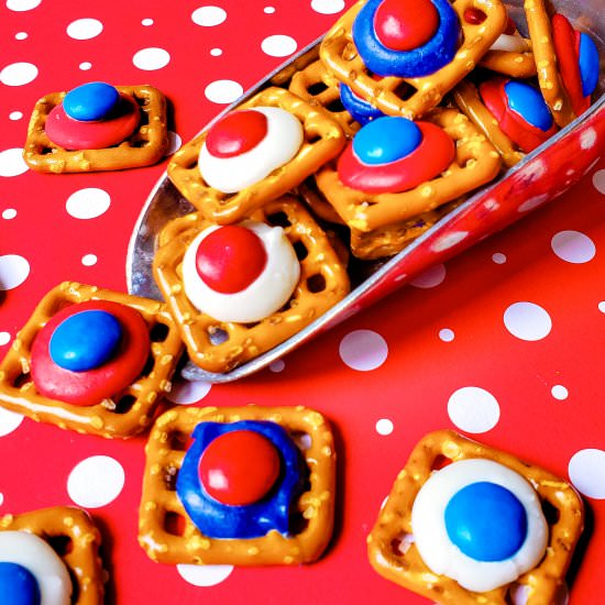 4th of July Pretzel Bites