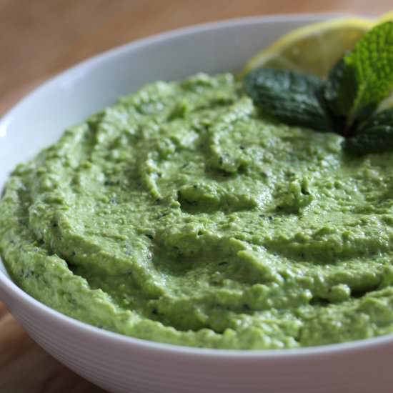 Easy Pea and Mint Dip
