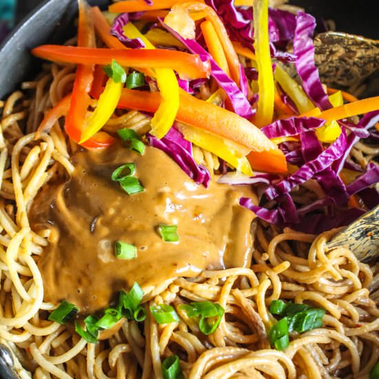 Asian noodle salad