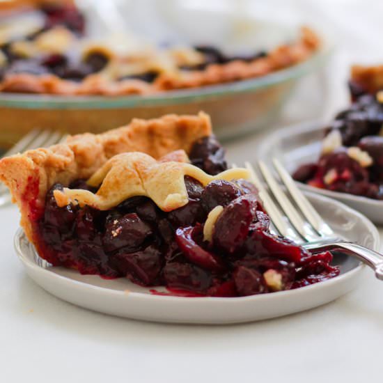 Paleo Vegan Cherry Pie