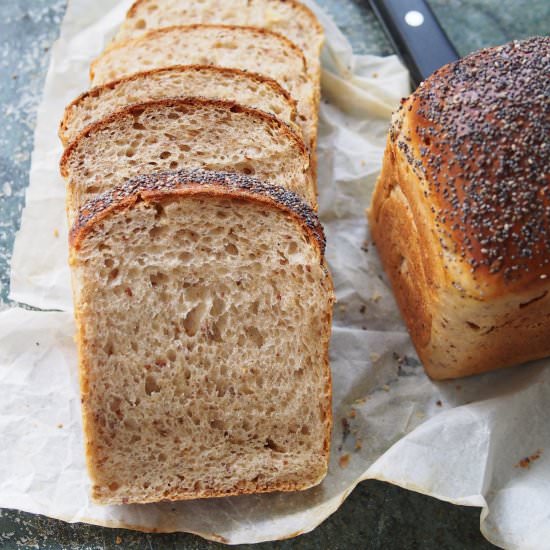 Soft Sourdough Rye Bread
