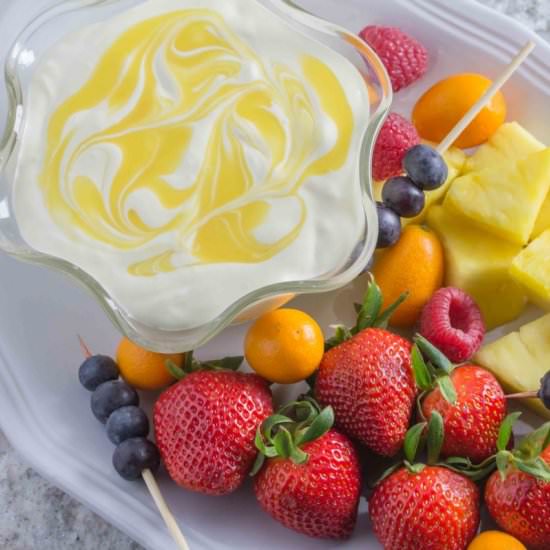 Low FODMAP Lime Cheesecake Dip
