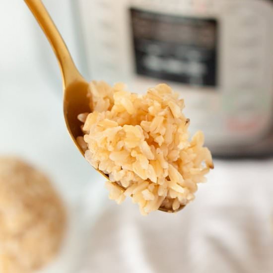 Instant Pot Brown Rice