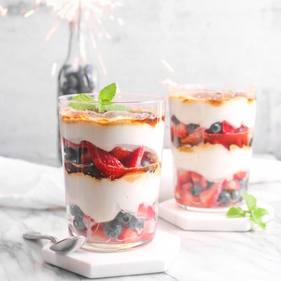 Berries and Cream Parfait