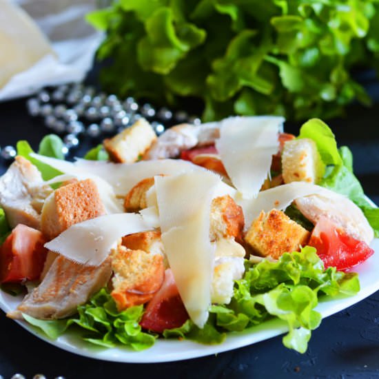 Classic Chicken Caesar Salad