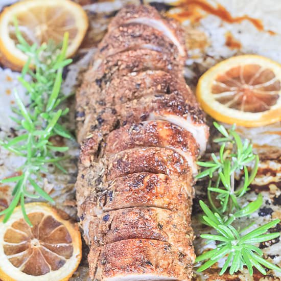 Baked Pork Tenderloin
