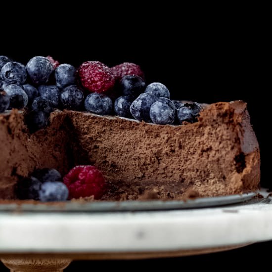 Dulce de Leche Chocolate Cheesecake
