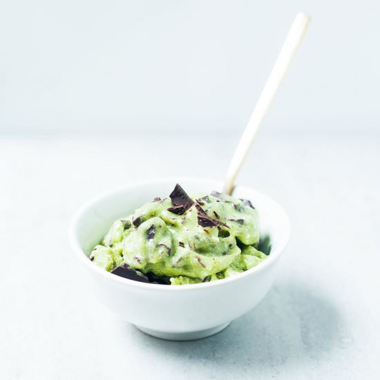 Moringa Mint Chip Nice Cream