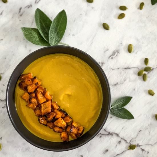 Roast Pumpkin & Sage Soup