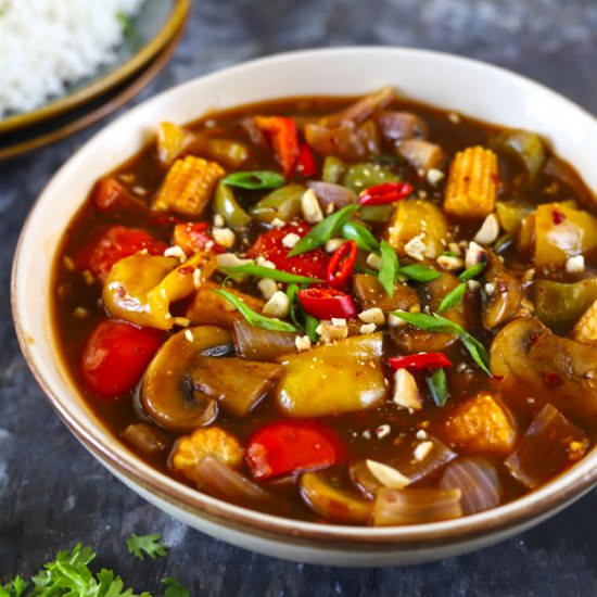 Vegetable Hot Garlic Sauce
