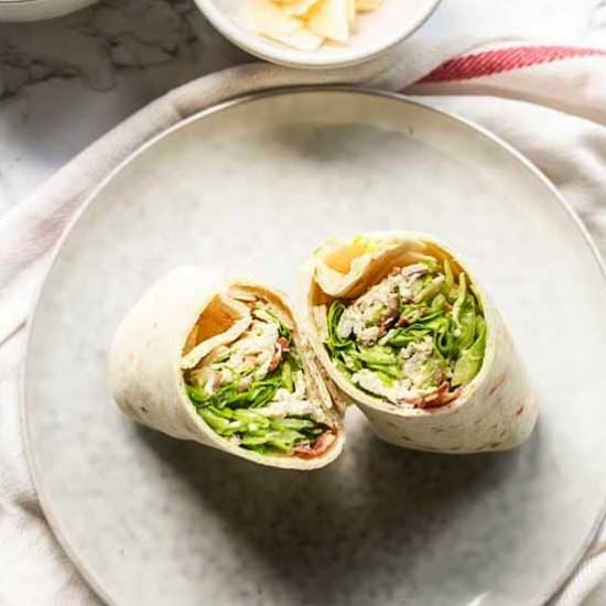 Chicken Caesar wrap