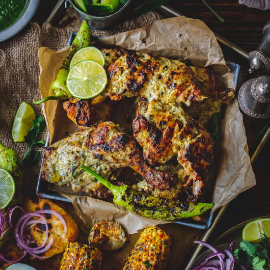 Afghani Style Tandoori Chicken