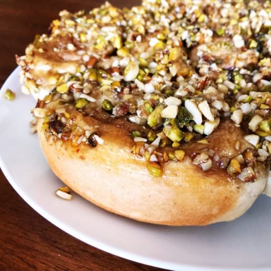 Baklava Sticky Buns