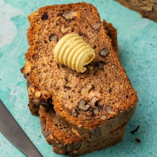Vegan Gluten Free Banana Bread