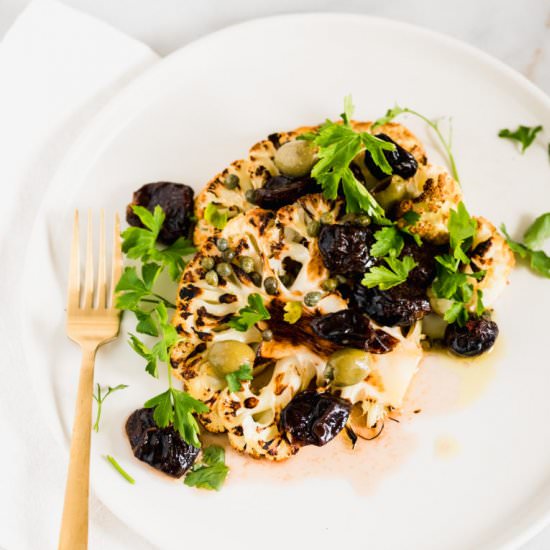 Roasted cauliflower