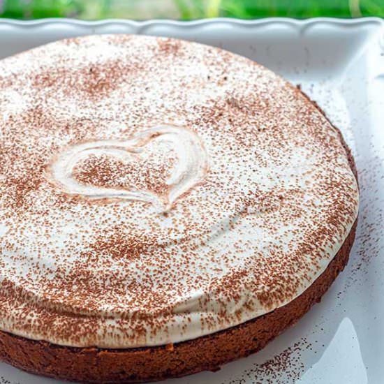 GF Baked Tiramisu Cheesecake