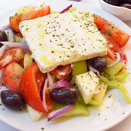 Traditional Greek Salad Recipe