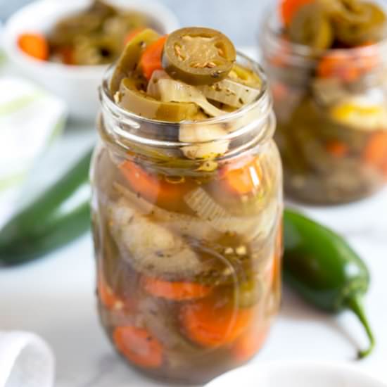 Pickled Jalapenos (Taqueria Style)