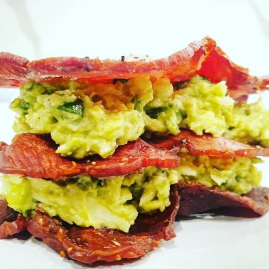 Keto Avolicious Bacon Sanga