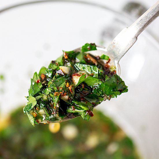 Authentic Chimichurri Sauce