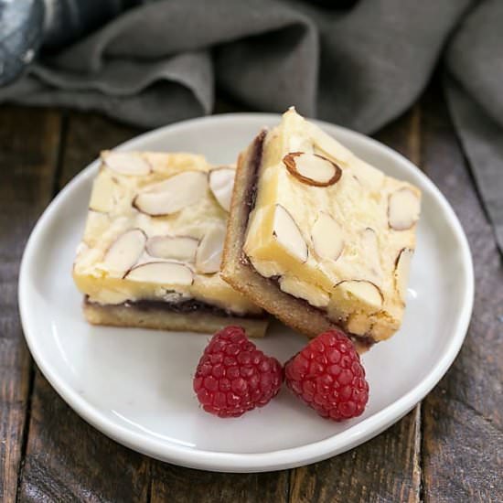 Raspberry White Chocolate Bars