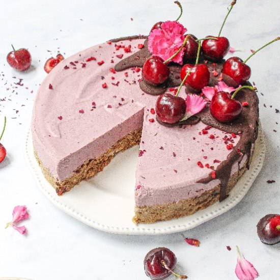 Cherry Chocolate Cheesecake