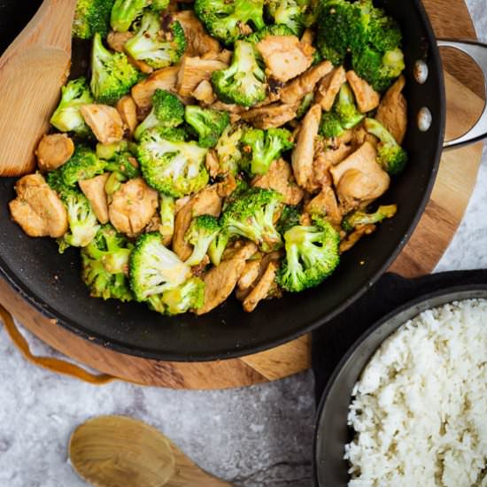 Chinese Chicken and Broccoli