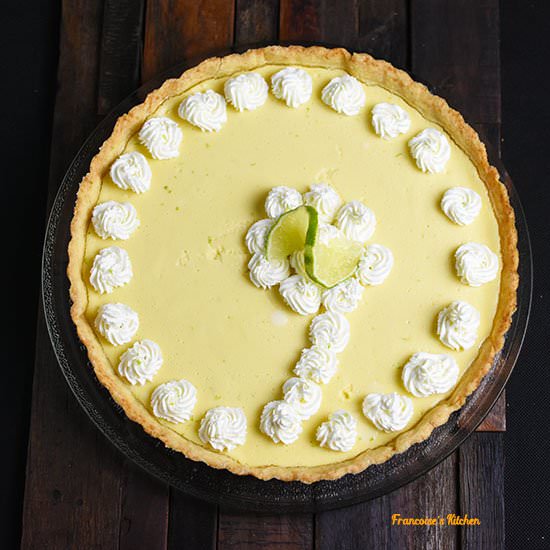 Key Lime Pie with Pie Crust