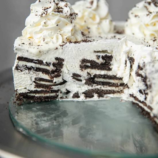 Oreo Ice Box Cake